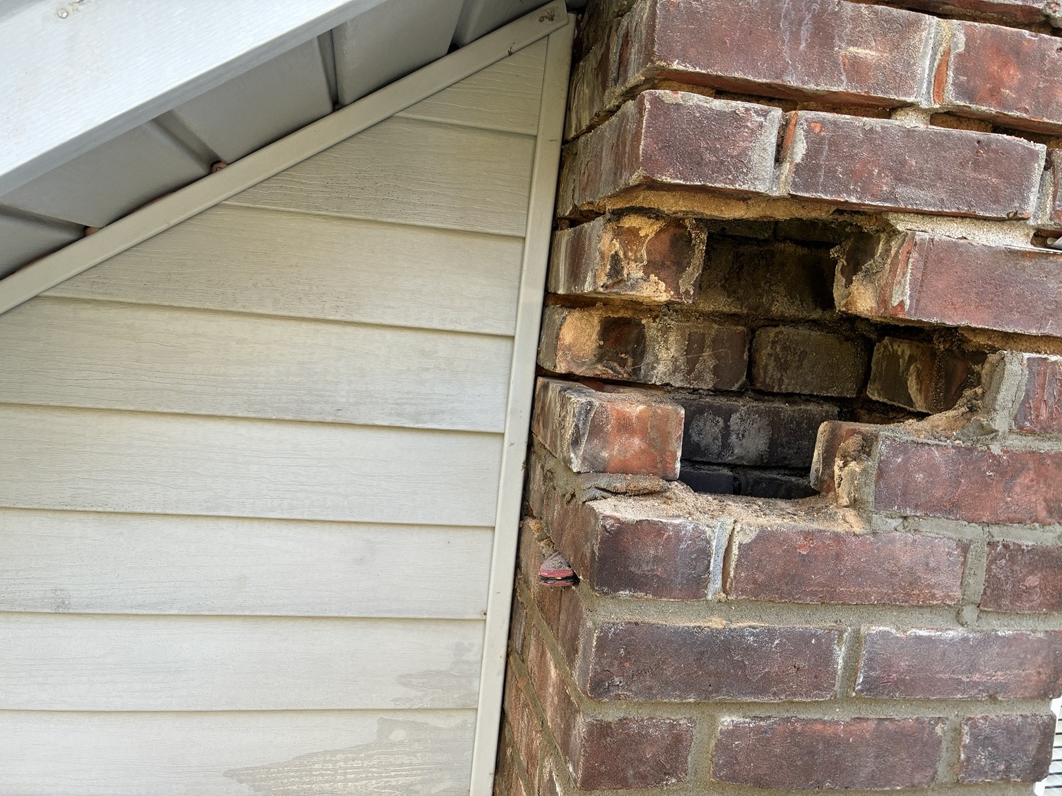 Chimney Restoration — In Progress