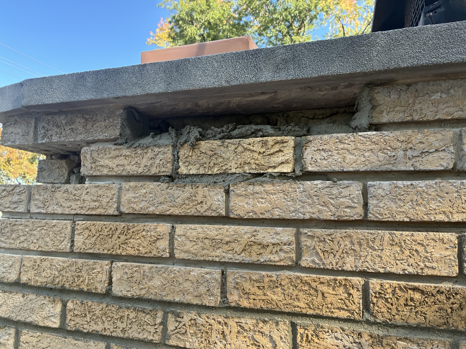 One Day Chimney Revival — During — 1
